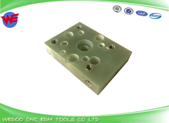 Alt yalıtım plaka A290-8119-Z764 Alt Jet Blok Fanuc EDM Parçaları 56x40x13
