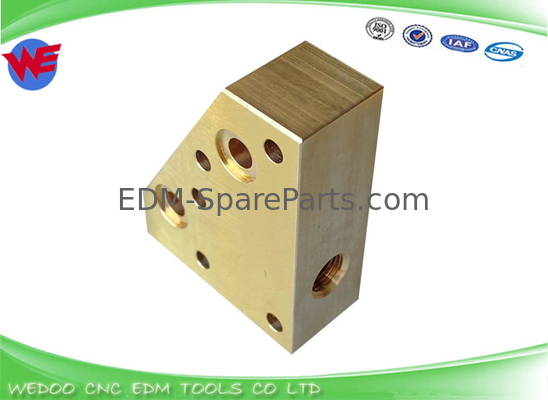 X263d380h02 Mitsubishi Edm Mv1200s 56*45*20mm için Dfd1100 Boru Bloğu Yedekleri