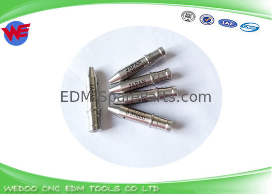 EDM Delme Kılavuzları Z140A Delme Makinesi İçin 0.10MM 0.11MM 0.12MM 0.13MM 0.14MM 0.35