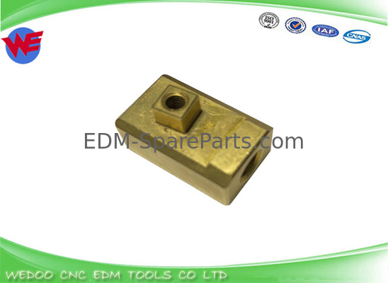 200641088 200.641.088 Charmilles Brass Cut Contact Support EDM Parçalar 24*15*15