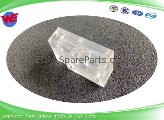 A290-8119-X393 Besleme tel rehberi bloğu polikarbonat 33.5*21*62 Fanuc EDM parçaları için