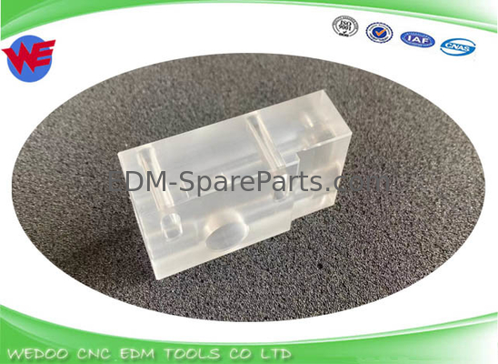 A290-8119-X393 Besleme tel rehberi bloğu polikarbonat 33.5*21*62 Fanuc EDM parçaları için