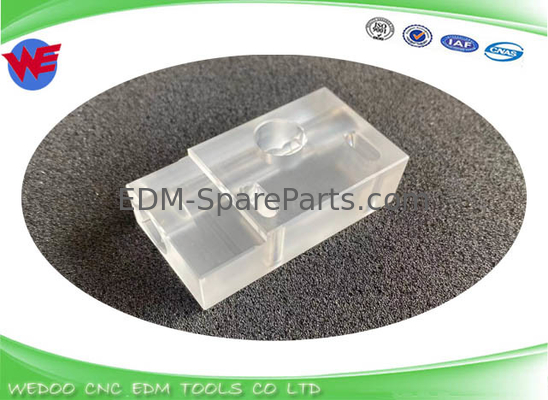 A290-8119-X393 Besleme tel rehberi bloğu polikarbonat 33.5*21*62 Fanuc EDM parçaları için