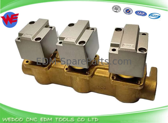 381979 216499 2063925 EDM SODICK CKD Valve Brass BLOCK 2063926