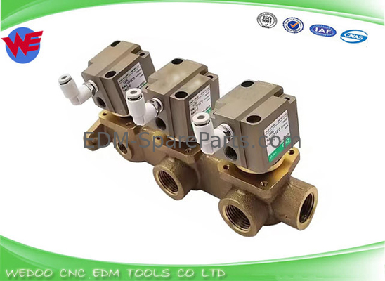 381979 216499 2063925 EDM SODICK CKD Valve Brass BLOCK 2063926