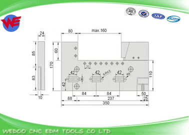 SV280-100mm 120MM SV280-150mm Jig Holder Klemler Bağlantı Tel EDM CNC Çelik Vise