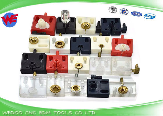 Tekrar kullanılabilir nozzle siyah şeffaf 50*50mm 55*55mm 60*60mm EDM makine parçaları
